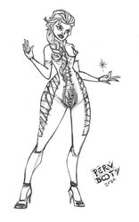 Elsa (Frozen) Rule 34 Image
