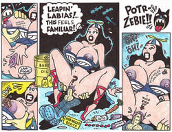 batman batman_(series) batmite comedy comic dc_comics dexter_cockburn female female_on_top from_behind girl_on_top huge_breasts male on_top penis reverse_cowgirl_position ride riding woman_wonder wonder_woman wonder_woman_(series)