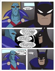 batman batman_(series) comic dc_comics dcau justice_league justice_league_unlimited martian_manhunter sharpie_(artist)