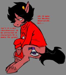 kankri vantas from homestuck by strilalonder