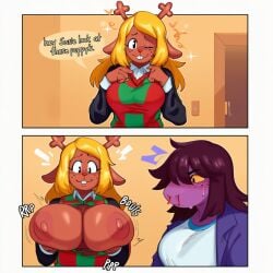 noelle holiday from deltarune by cucumber king