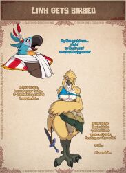 kass (zelda) from breath of the wild by toby art