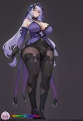 black swan (honkai: star rail) from honkai: star rail by aerythfox