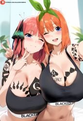 nakano nino from blacked by himeno