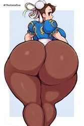 chun-li from street fighter by thickwaifuss