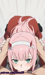 zero two (darling in the franxx) from darling in the franxx by daxa