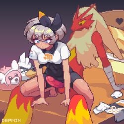 bea (pokemon) from nintendo by depmin