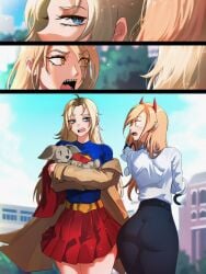 kara zor-el from chainsaw man by opalisart