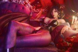 morrigan aensland (cosplay) from darkstalkers by ria-neearts