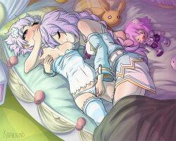 neptune (neptunia) from kami jigen game neptune v by khartemis