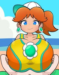 princess daisy from mario (series) by alolanfirestone