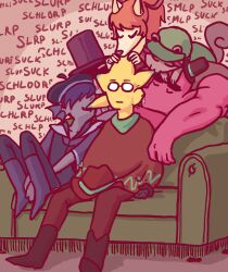 ace (undertale yellow) from undertale yellow by anonymous artist