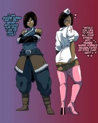 korra from nickelodeon by shishikasama