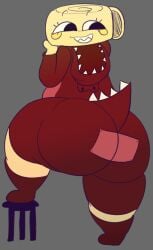 dino snore shelly from dandy's world by assertive kiwami
