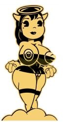 alice angel from bendy and the ink machine by unknown artist