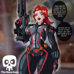black widow (marvel rivals) from marvel by the bone dude
