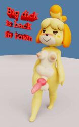 1futa 3d animal_crossing animal_genitalia animal_penis animated anthro areolae ass balls blush bouncing_breasts bouncing_penis breasts canid canine canine_penis canis chubby dickgirl domestic_dog erect_nipples erection exhibitionism fur furfireburst furfnsfw furry futa_only futa_sans_pussy futanari huge_areolae huge_penis intersex isabelle_(animal_crossing) knot large_balls large_breasts loop mammal nintendo nipples nude penis realistic shih_tzu simple_background smile solo testicles thick_thighs toy_dog walk_cycle walking wide_hips yellow_body yellow_fur