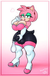 1futa 2020 alternate_breast_size alternate_costume amy_rose amy_the_bat anthro big_breasts bodily_fluids breasts busty clothed clothing condom_suit cum digital_media_(artwork) drxii elbow_gloves erection eulipotyphlan furry futanari genital_fluids gloves green_eyes hedgehog huge_breasts intersex latex latex_bodysuit latex_elbow_gloves latex_futa latex_gloves latex_long_gloves latex_suit latex_thighhighs mammal rouge_the_bat_(cosplay) sega solo sonic_(series) sonic_the_hedgehog_(series) stunnerpony