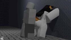 1boy 1girls 3d 3d_animation anal_sex animated barefoot big_ass big_breasts black_hair blender_(software) blender_eevee cher924 doggy_style female fox_girl fully_nude hand_on_butt male penis_in_ass roblox robloxian sound_effects tagme video watermark white_skin