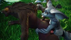 3d 3d_(artwork) tagme tauren tauren_female vixenpeeks vulpera vulpera_futa warcraft world_of_warcraft