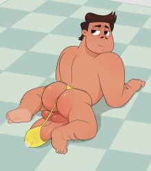 anus ass balls bara big_balls big_penis daddy dilf disney joeemillery joemilk joetoonsfw male male_only manly mature_male muscular_male nude penis precum precum_drip rafael_diaz star_vs_the_forces_of_evil