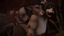 3d 3d_(artwork) anthro anthro_on_anthro female futa_on_female futanari pandaren pandaren_female tagme vixenpeeks warcraft worgen worgen_futa world_of_warcraft