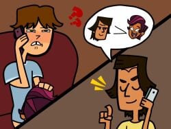 blowjob cheating cheating_boyfriend coderra cody_(tdi) felation fellatio funny noah_(tdi) oral phone_call shitpost sierra_(tdi) sucking sucking_penis tagme total_drama_island video