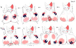 1boy 1girls 2019 :3 anthro anthrofied big_breasts blush bodily_fluids breast_grab breast_squeeze breasts censored chubby cocolog cum cum_on_breasts cum_on_face cumshot dialogue ejaculation erection eye_contact faceless_male facial female female_focus fur furry genital_fluids half-closed_eyes hand_on_breast hi_res holding_breast huge_breasts japanese_text kemono larger_female looking_at_viewer male motion_lines nintendo nipples orgasm overweight overweight_female paizuri penis pokémon_(species) pokemon pokemon_(species) pokemon_rse pokemorph pov simple_background size_difference smaller_male solo_focus text translation_request video_games white_background zangoose