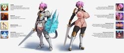 ahoge antenna_hair armor arms_behind_back ass au_ra before_and_after big_ass big_breasts big_nipples big_penis bikini bikini_armor bimbo bimbofication black_horns blue_eyes boots breastplate breasts clothed clothed/nude cum cum_on_face eyebrows_visible_through_hair female female_focus final_fantasy final_fantasy_xiv footwear full_body gameplay_mechanics greaves handjob hands_on_penis high_heel_boots high_heels holding_sword holding_weapon horns huge_breasts huge_cock large_breasts large_penis male model_sheet mostly_nude muscular navel_line nipples nude penetration penis perky_breasts pink_hair pink_nipples pleated_skirt puffy_areola puffy_nipples purple_hair purple_penis ridged_horns sex shield short_hair shoulder_armor sideboob sin_faye skirt sword tail text thick_lips thighs thong tight_fit topless tortuga transformation two-handed_handjob unconvincing_armor violet_hair warrior weapon white_skirt xaela