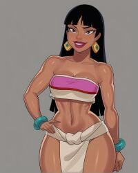 1girls ai_generated big_ass big_breasts black_hair breasts brown-skinned_female brown_body brown_eyes brown_skin busty chel curvaceous curvy curvy_figure digital_media_(artwork) dreamworks female female_focus hips hourglass_figure huge_breasts large_ass large_breasts legs mesoamerican native_american rambo60 south_american tan-skinned_female tan_body tan_skin the_road_to_el_dorado thick thick_ass thick_legs thick_thighs thighs top_heavy voluptuous voluptuous_female waist wide_hips