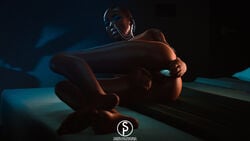 1futa 3d ass balls big_penis dark-skinned_futanari dark_skin dickgirl dildo futa_only futanari masturbation penis sfmporn_(artist) solo solo_futa testicles