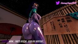 3d animated ass balls big_ass big_balls big_belly big_breasts big_butt big_penis bimbo breasts brown_eyes brown_hair bubble_butt butt cock_hungry d.va dat_ass dickgirl english_text flaccid futa futa_on_female futanari glasses_on_forehead honeychansfm hoop_earrings hot_spring huge_balls huge_breasts huge_cock huge_penis jacuzzi kiss kissing long_hair night no_sound onsen overwatch penis pool pout pouting purple_nipples purple_penis purple_skin rear_view retracted_foreskin self_upload source_filmmaker spa sunglasses sunglasses_on_head tagme teasing text thick_penis thin_waist tsundere video water widowmaker