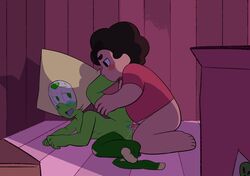 barn color female gnome-no peridot_(steven_universe) sex steven_quartz_universe steven_universe straight young