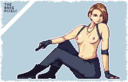 jill valentine from capcom by the bare pixels