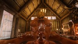 3d gameplay gay_sex kinky male muscular skyrim tagme video