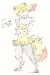 1boy animal_genitalia anthro anthrofied braixen canine feet fox furry girly hi_res male nintendo original_character paws pokémon_(species) pokemon pokemon_(species) pokemon_xy sheath sketch skyfifer source_request testicles text traditional_media_(artwork) video_games