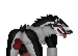 2boys anal animated ass digital_media_(artwork) disembodied_penis furry gay half-closed_eyes male male_only nintendo obstagoon penis pixel_art pokémon_(species) pokemon pokemon_ss sex testicles thickkitty15 tongue transparent_background video_games yaoi