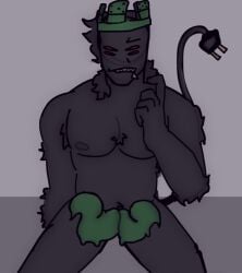 1boy 1x1x1x1 1x1x1x1_(forsaken) 1x1x1x1_(tr:ud) alternate_version_available anthro antropomorph black_body black_fur bottomless chest chest_tuft chubby dark-skinned_male dark_grey_body dark_grey_fur forsaken forsaken_(roblox) frown gay hair_tuft i_need_him mid_res naked naked_male nervous nipples non-human nsfw original pecs roblox roblox_myth robloxian self_upload sitting sitting_down sitting_on_floor swirlfish_(artist) swirlytundra tagme tentacle tentacle_dick two_dicks