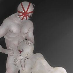 ass_up countryhumans cum cum_in_mouth gay hand_behind_head hand_on_thigh incest japan japan_(countryhumans) japanese_empire_(countryhumans) japanese_flag meyson muscular oral oral_sex selfcest white_body white_hair yaoi