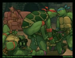 2008 anal anal_sex anthro ass cum cum_in_ass cum_inside cum_on_chest cum_on_self donatello_(tmnt) ejaculation fabercastel fur furry furry_only gay incest leonardo_(tmnt) male male_only master_splinter master_splinter_(tmnt_1987) michelangelo_(tmnt) no_humans oral oral_sex raphael_(tmnt) rat scalie sex spitroast splinter teenage_mutant_ninja_turtles threesome tmnt_1987 turtle yaoi