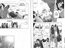 black_and_white comic megatron starscream tagme transformers