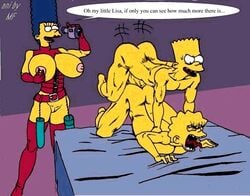 animated bart_simpson broken_rape_victim female human lisa_simpson male marge_simpson rape screaming straight tagme the_fear the_simpsons yellow_body