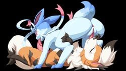 16:9 1boy 1girls 3_toes 69_position all_fours alternate_color anus ass black_background black_markings black_nose blue_markings blue_paws bow canine canine_penis chest_tuft claws closed_eyes cunnilingus dipstick_ears dipstick_tail duo dusk_lycanroc eeveelution fellatio female feral feral_on_feral fur furry glowing_eyes knot leg_markings lycanroc male markings multicolored_ears multicolored_tail nintendo oral orange_body orange_fur original_character pata paws penis pokémon_(species) pokemon pokemon_(species) pokemon_dppt pokemon_usm purple_eyes pussy ribbons shiny_pokemon simple_background snout socks_(marking) sylveon tail thick_thighs toes tongue tongue_out tuft vaginal_penetration video_games white_body white_fur wide_hips