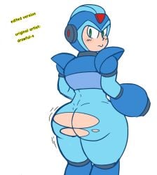 ass drawful-s gay mega_man mega_man_x robot x_(mega_man)