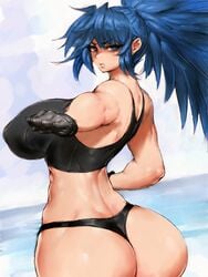 leona heidern from king of fighters by fumio (rsqkr)