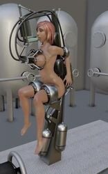 3d anal anal_penetration animated areolae ass black_eyes bob_cut bondage breast_grab breast_squeeze breast_sucking breasts brown_hair cara_(farmthis) dildo double_penetration farmthis female lactation machine mechanical mechanical_fixation milk milking_machine mind_break naked nipple_suck nipples no_sound nude orgasm_factory pussy rape restrained sex_machine short_hair stationary_restraints vaginal_penetration video