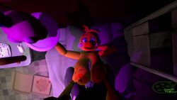 1boy 1boy1girl 1girls 3d animated anthro bedroom_eyes big_breasts chicken female first_person_view five_nights_at_freddy's five_nights_at_freddy's_2 gryphon holding_breast loop no_sound on_bed outercourse paizuri pizza_box robot robot_girl source_filmmaker tezcatl tezcatl-ayauhtli tezcatl_(character) tongue_out toy_chica_(fnaf) video wink