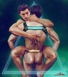 2boys celebrity gay harness hugging human human_only jake_gyllenhaal jock jock_slut jockstrap jockstrap_only male male/male male_only marvel marvel_cinematic_universe marvel_comics mysterio peter_parker realistic spider-man spider-man:_far_from_home spider-man_(series) tom_holland underwear underwear_only yaoi zane_nox