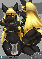anubis from egyptian mythology by burgerkiss