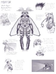 2020 2_toes absurd_res antennae_(anatomy) anthro arthropod artificial_womb ass big_breasts biomechanical biped bodily_fluids breasts cybernetics cyborg digital_media_(artwork) english_text eyelashes female fingers heart hi_res insects lactating lepidopteran machine moth napalm_express nude pregnant rear_view side_view simple_background solo standing text toes white_background